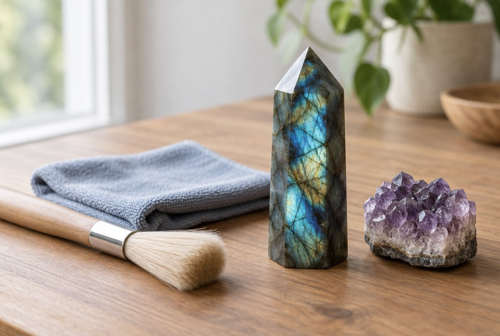 How to Clean and Care for Crystals and Stones