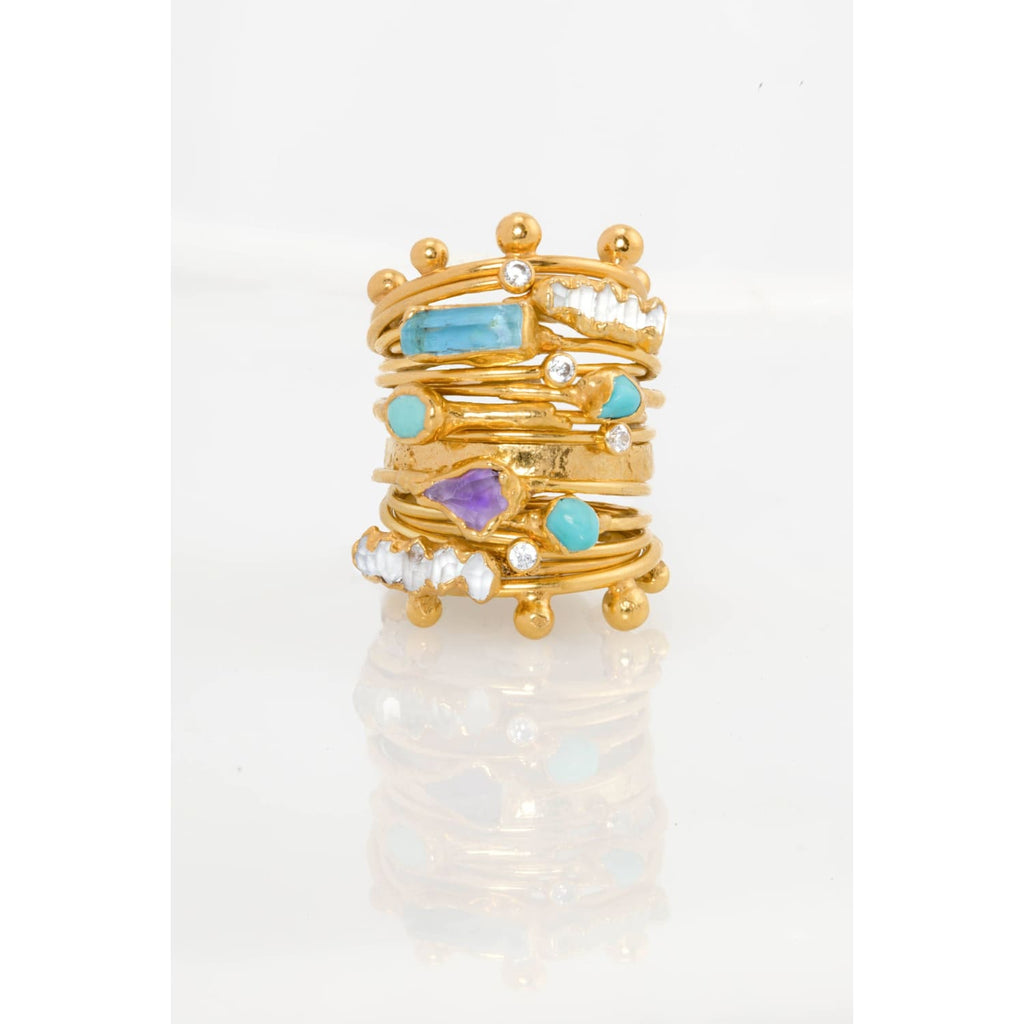 3mm Yellow Gold Textured Band