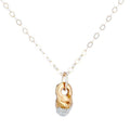 Raw Diamond Necklace • April Birthstone • Cute Fall Jewelry • Dainty Raw Gemstone Pendant • Whimsigoth • 24k Dip • Handmade