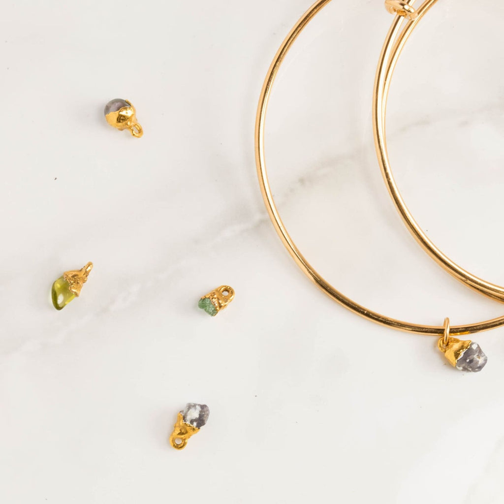 CHARM ONLY, Additional bracelet/necklace birthstone crystal charms