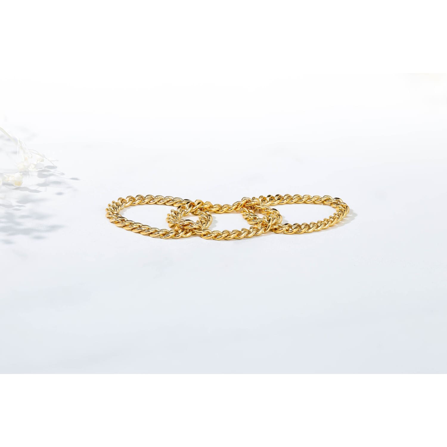 Cuban Link Chain Ring