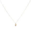 Dainty Raw Diamond Necklace