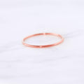 Dainty Rose Gold Filled Stacking Ring 1mm