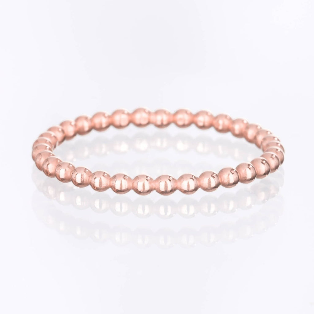Dott Gold Filled Stacking Ring in Rose Gold