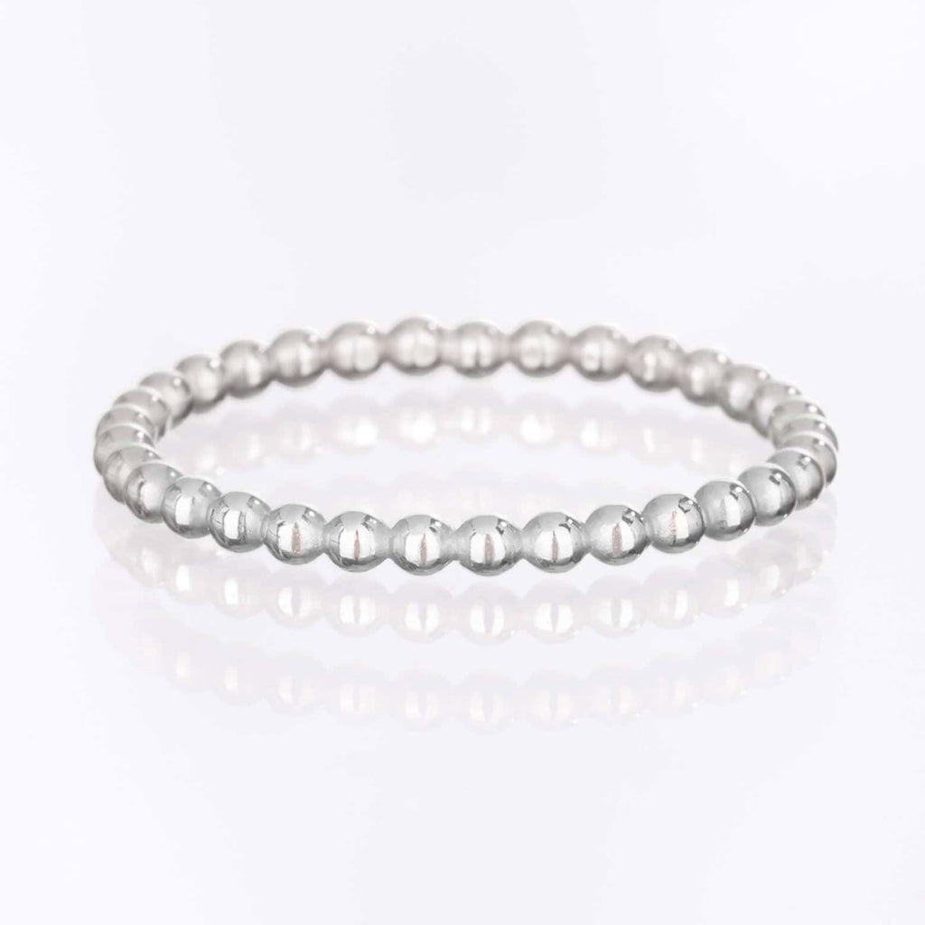 Dott Gold Filled Stacking Ring in Sterling Silver