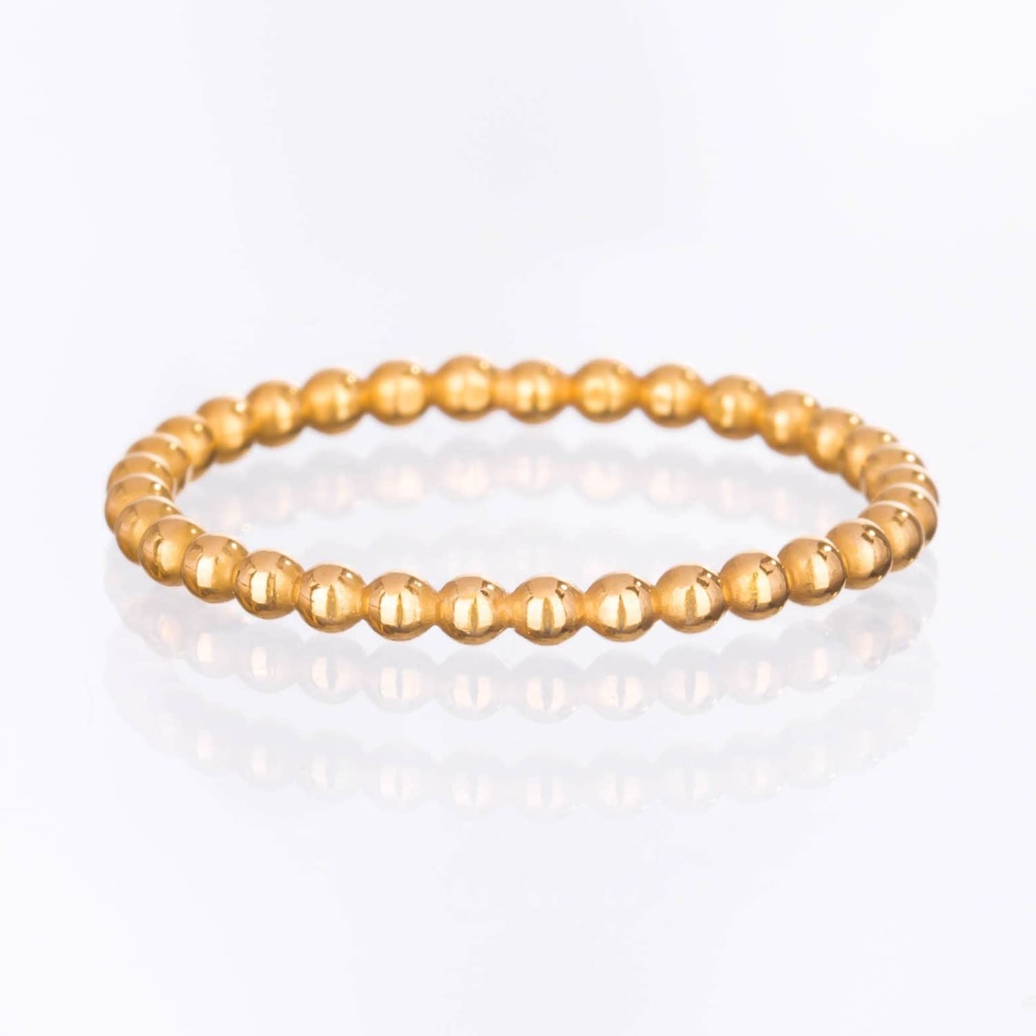 Dott Gold Filled Stacking Ring in Yellow Gold
