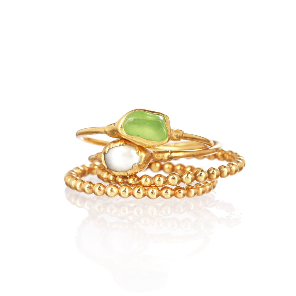 Dott Gold Filled Stacking Ring in Yellow Gold