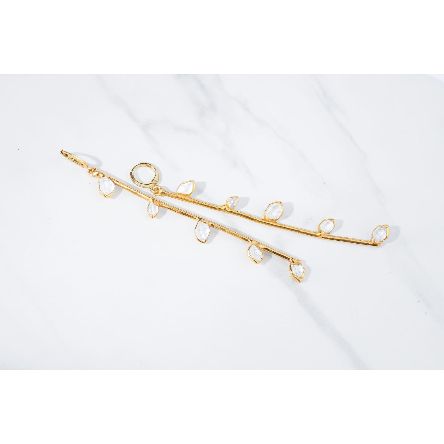 Fairy Dangle Drop Crystal Earrings