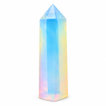 Blue Opalite Glass Tower
