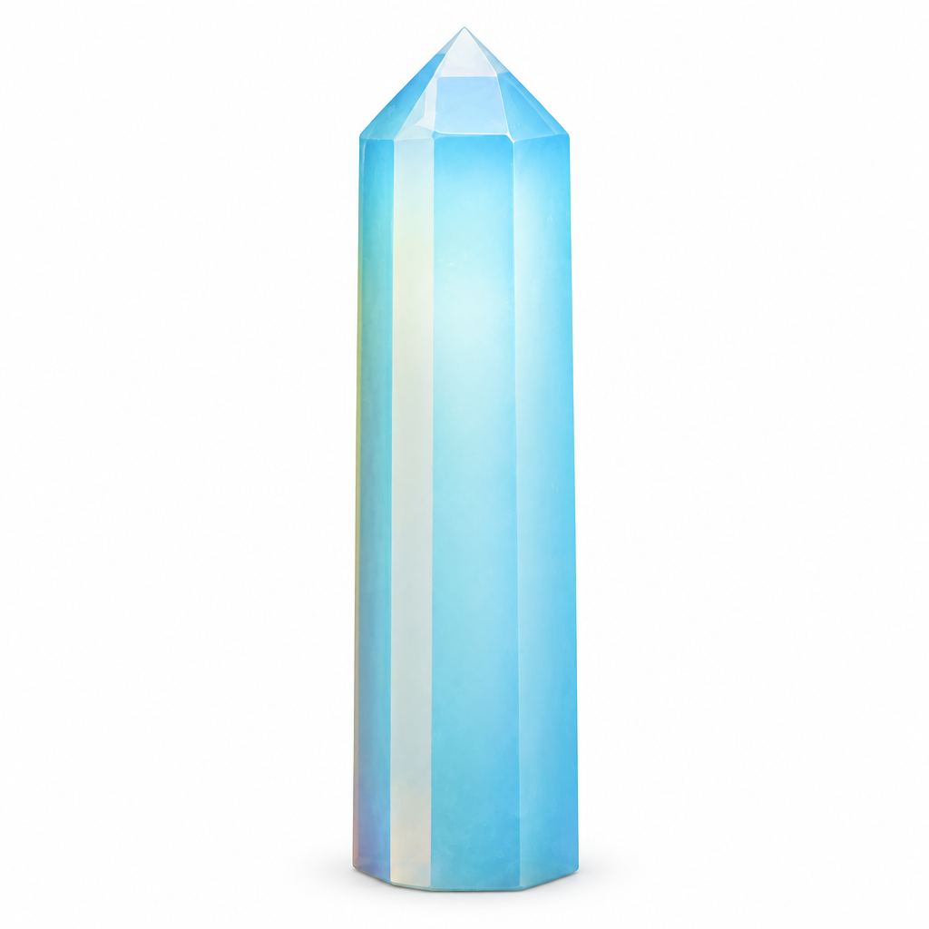 Opalite Glass Tower
