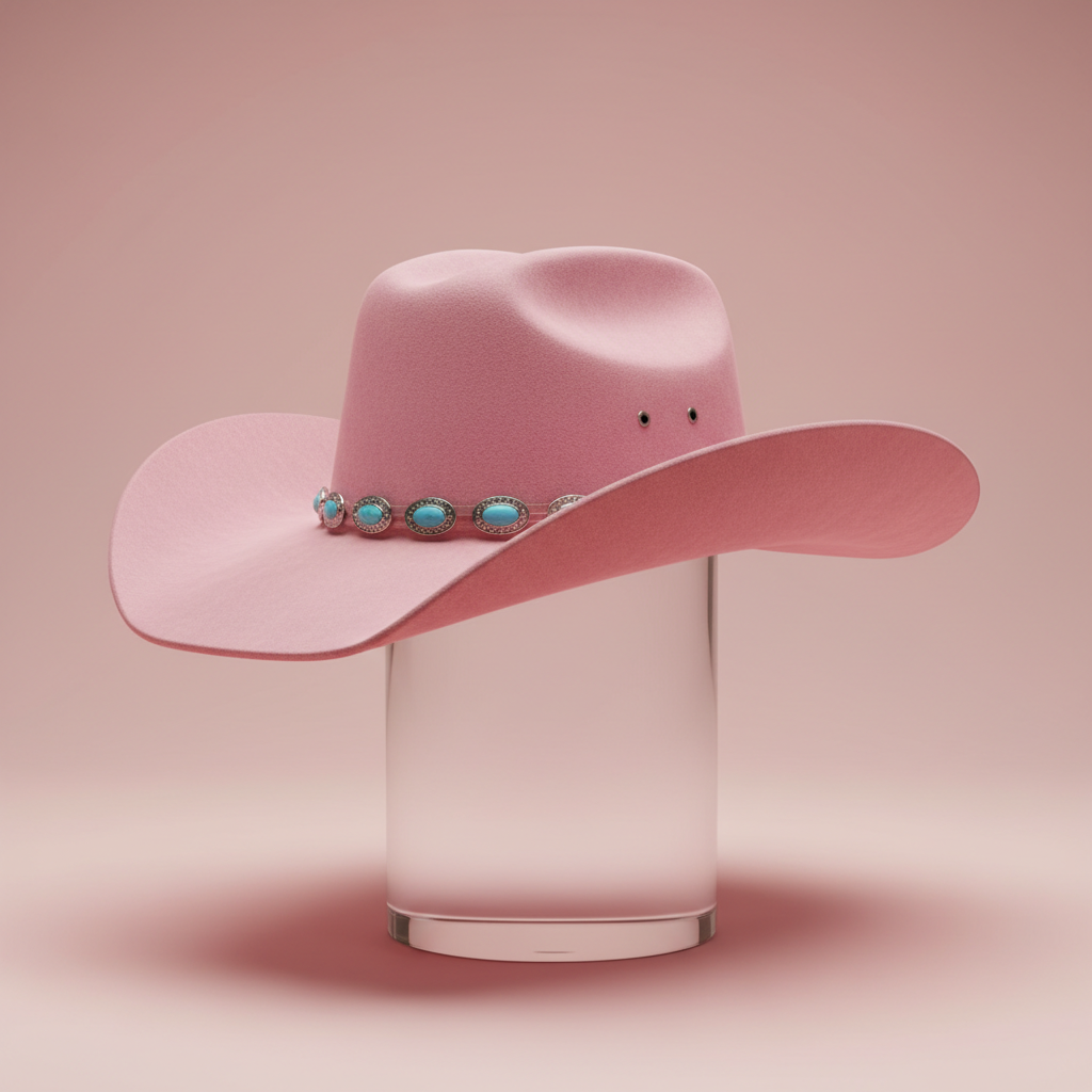 Pink Rodeo Cowboy Hat