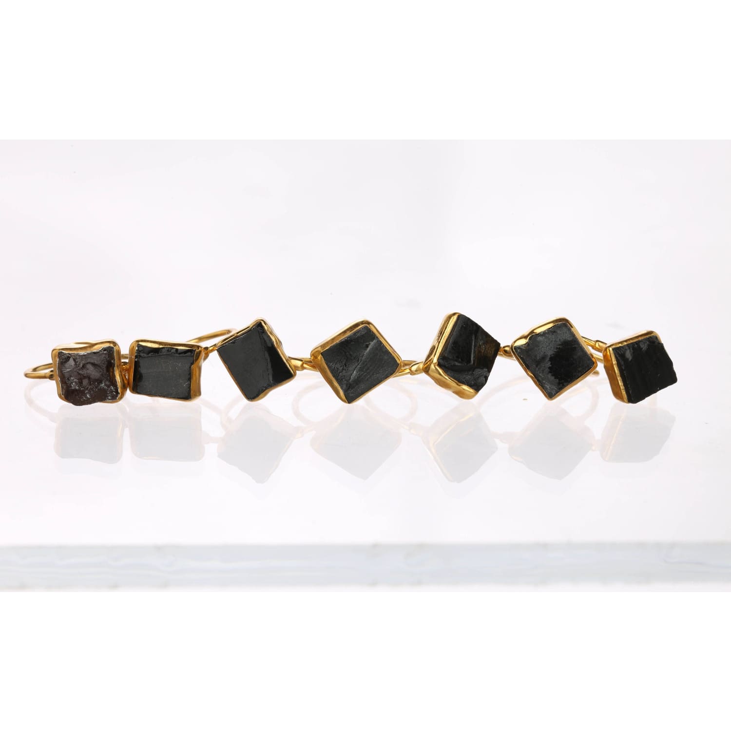 Raw Black Onyx Ring