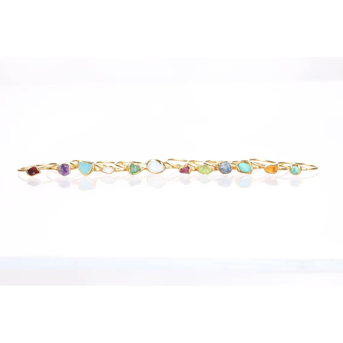 Raw Crystal Ring Mystery Box! 3 Ring Set