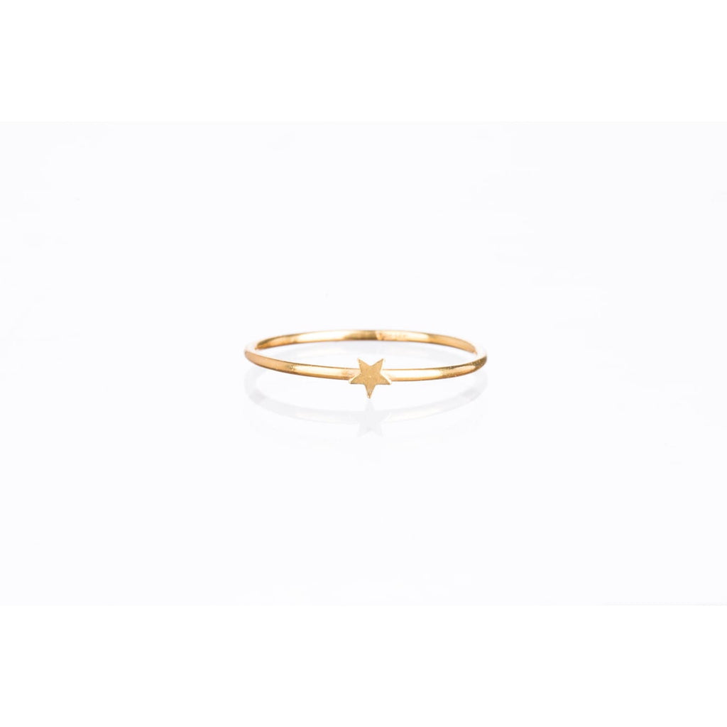 Star Ring, Gold Ring, 14k Gold Filled Ring, Stacking Ring,